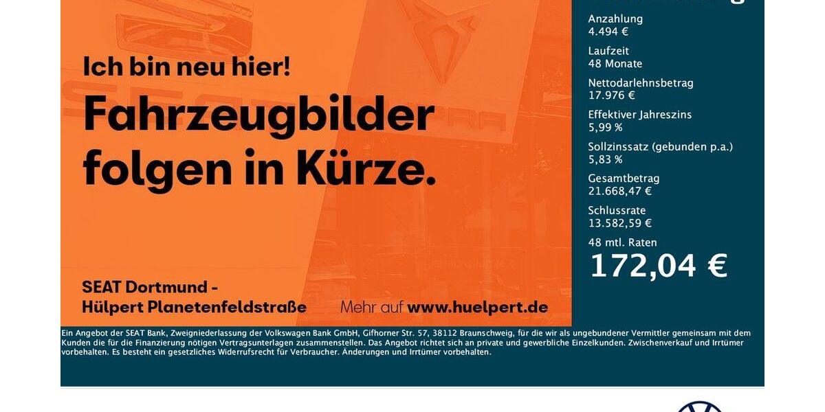 Cupra Leon 82.291 km 22.470 &euro; Dortmund 44379