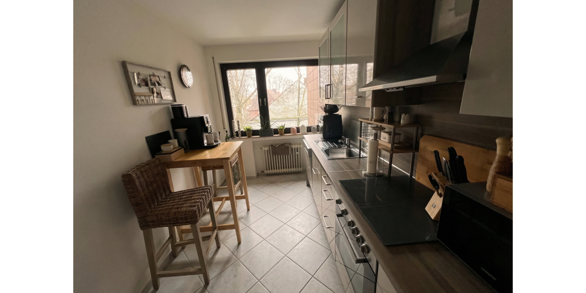 Geräumige möblierte 3-Zimmer-Wohnung mit 2 Bädern & Tiefgarage - Gladbeck Innenstadt - Etagenwohnung Gladbeck | Angebot:25813840