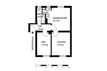 Demnächst frei! 2-Zimmer-Wohnung in Bottrop Batenbrock 2.5 zimmer