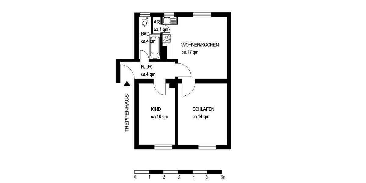 Demnächst frei! 2-Zimmer-Wohnung in Bottrop Batenbrock 2.5 zimmer