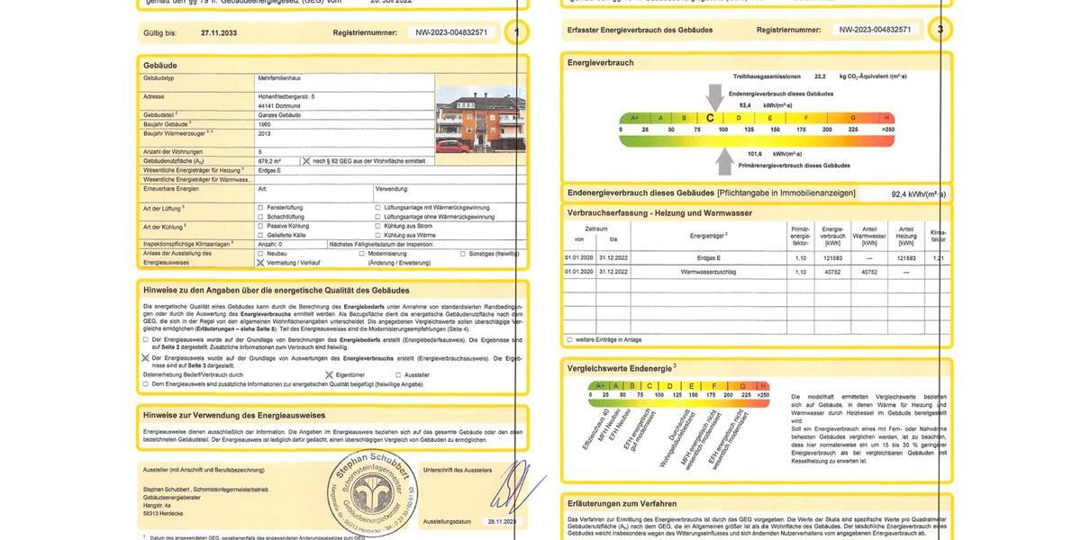 Etagenwohnung Dortmund Gartenstadt - 3 Zimmer, 80 m&sup2;, 245.000&euro; | Angebot:26988039