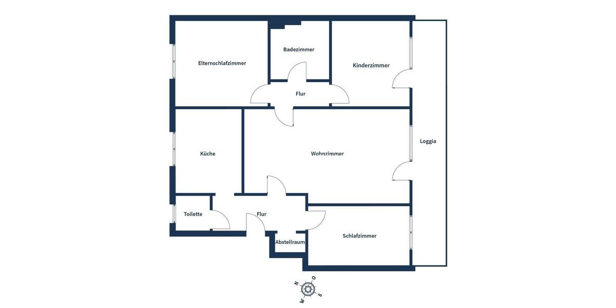 Etagenwohnung Bochum Langendreer - 4 Zimmer, 99 m&sup2;, 172.000&euro; | Angebot:26377961