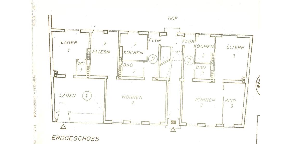 Erdgeschoßwohnung Hagen - 3 Zimmer, 62 m&sup2;, 89.900&euro; | Angebot:23741362