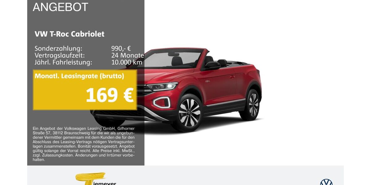 VW T-Roc 15.096 km 24.350 &euro; Recklinghausen 45663