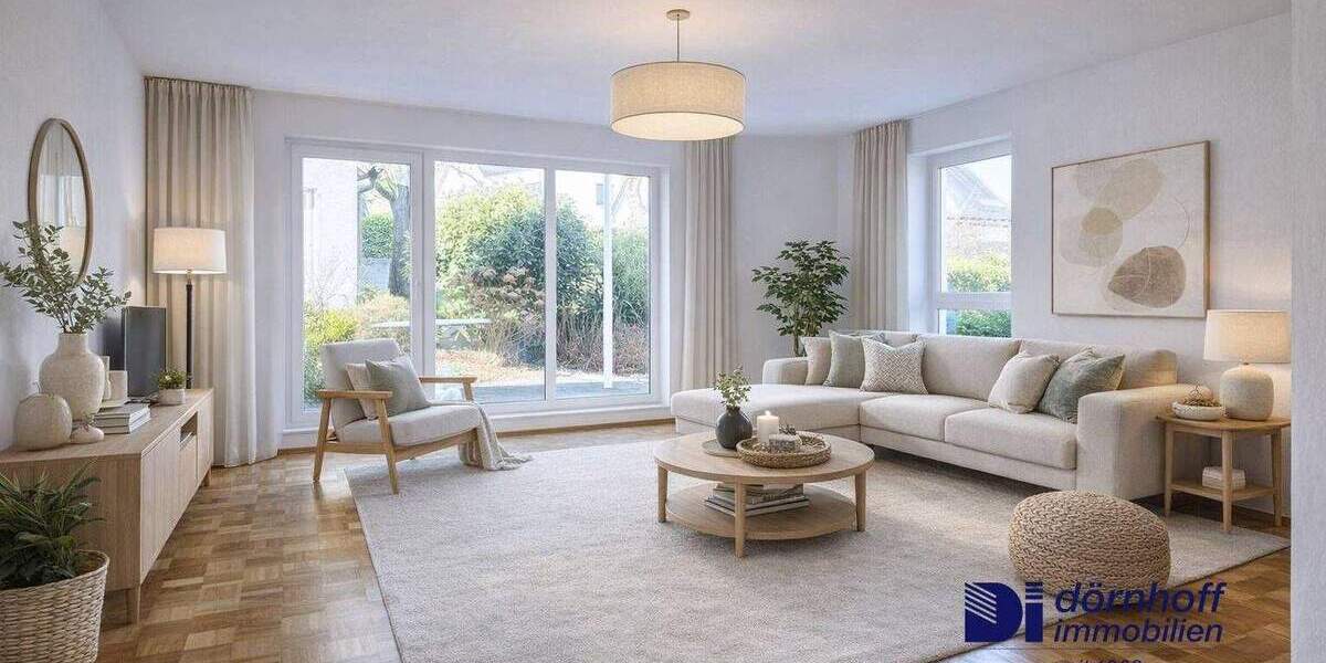 Etagenwohnung Dortmund Kirchhörde - 3 Zimmer, 115 m&sup2;, 1.280&euro; | Angebot:25665919