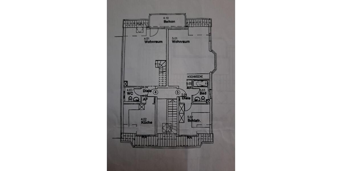 Attraktive 3-Zimmer Maisonette-Wohnung m. SW-Balkon 3 zimmer