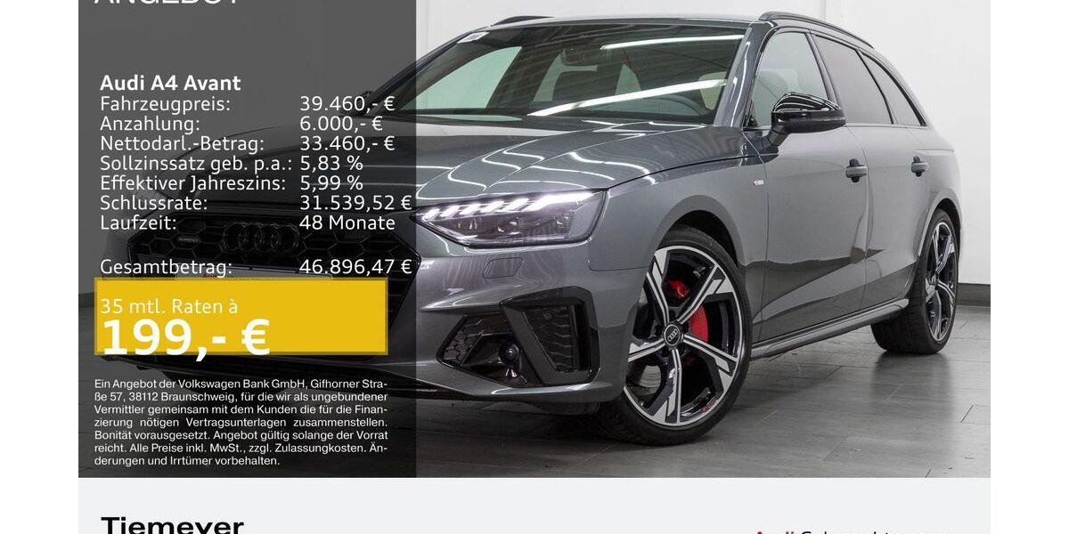 Audi A4 29.943 km 37.370 &euro; Oberhausen 46047