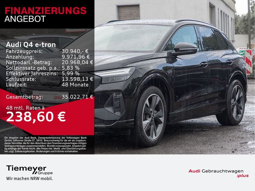 Audi Q4 e-tron 15.164 km 30.940 € Gelsenkirchen 45894