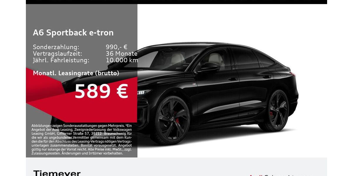 Audi A6 e-tron 27.859 km 57.590 &euro; Oberhausen 46047