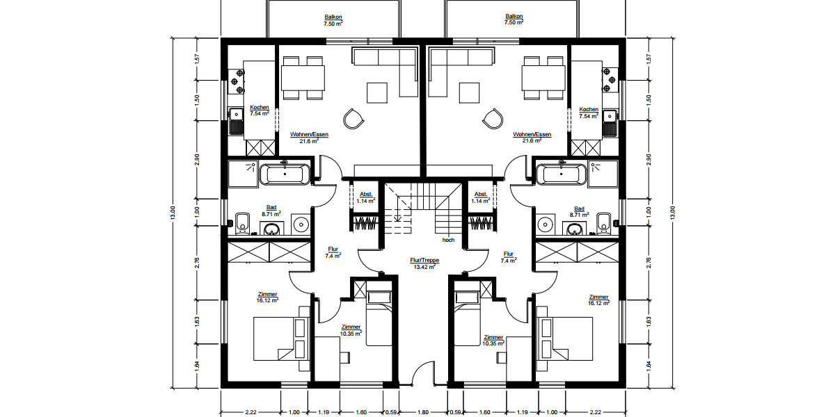 Baugrundstück in Velbert mit Vorschlag Projektierung MFH zimmer