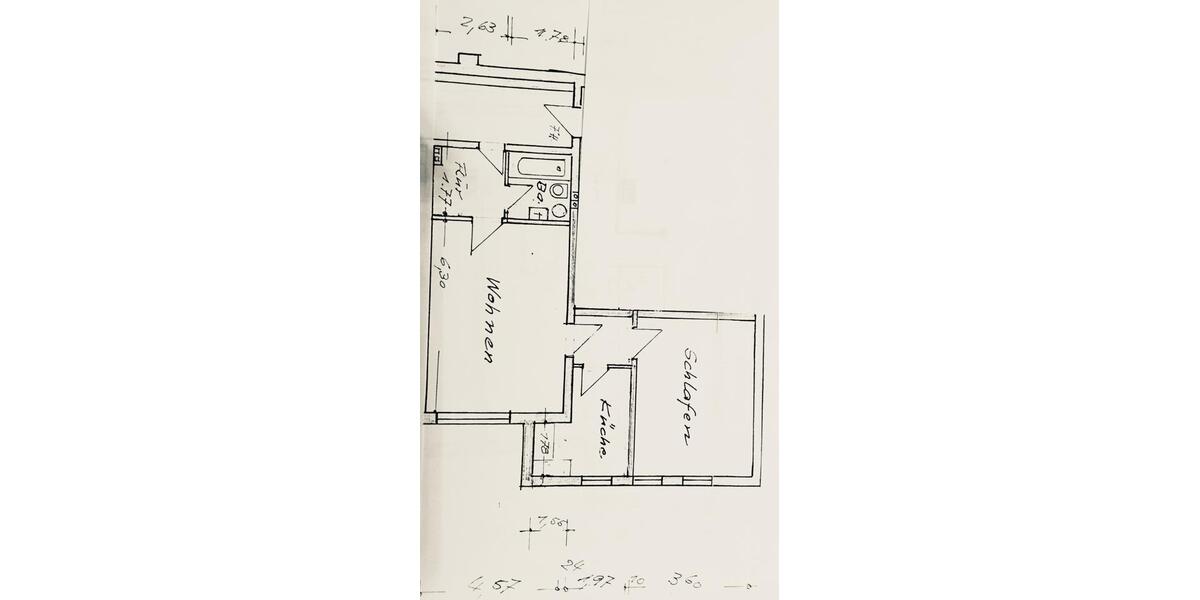 Etagenwohnung Hagen Hagen-Mitte - 1 Zimmer, 67 m&sup2;, 460&euro; | Angebot:27577134