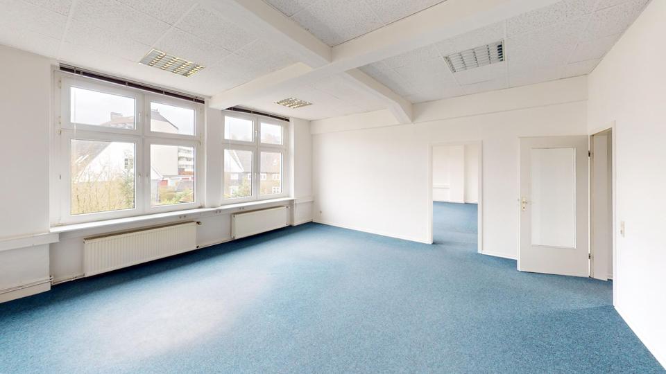 Büroeinheit mit 2 Büros - 31,20qm und 27,40qm - in Wuppertal Langerfeld zimmer