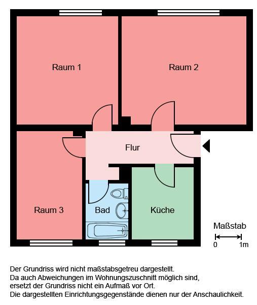 Kleines Haus mit neuem BAD - 3-Zimmer-Wohnung in Castrop-Rauxel Merklinde zimmer