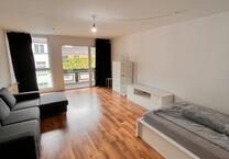 1-Zimmer-Wohnung in Essen, möbliert (FP) , 40qm, Balkon, Küche