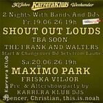 Shout Out Louds - 30 Jahre Karrera Klub - Day 1