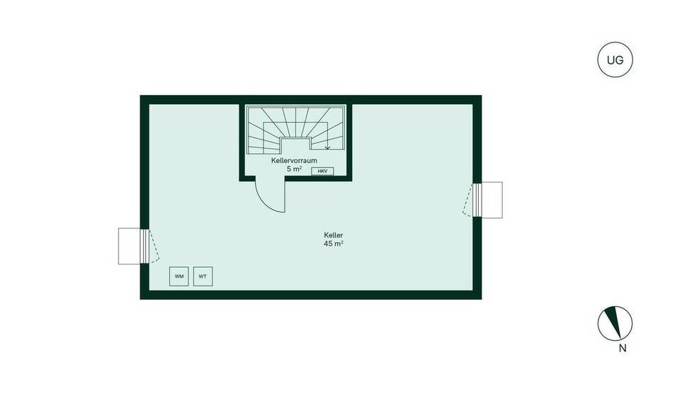 Moderne Doppelhaushälfte mit Garten und Dachstudio 4 zimmer