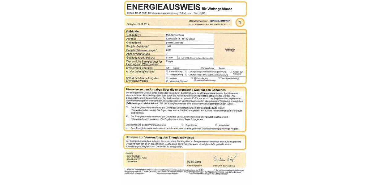 Etagenwohnung Essen Stadtbezirk II - 2 Zimmer, 63 m&sup2;, 690&euro; | Angebot:25749528