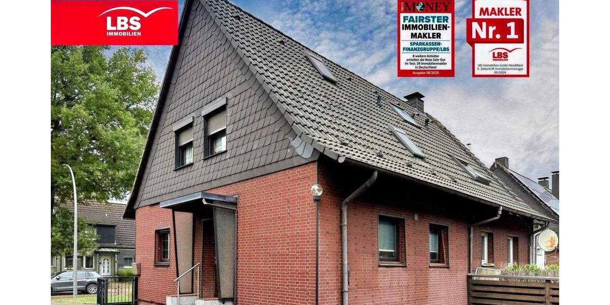 Doppelhaushälfte Marl Hamm - 3 Zimmer, 70 m&sup2;, 239.000&euro; | Angebot:25674654