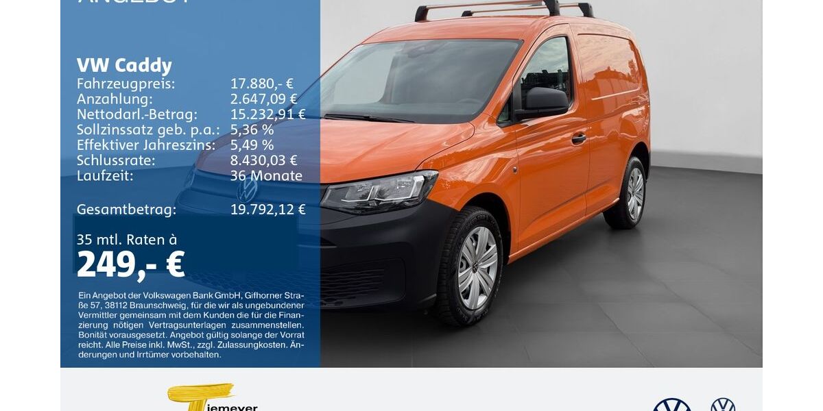 VW Caddy 52.711 km 16.440 &euro; Gelsenkirchen 45888