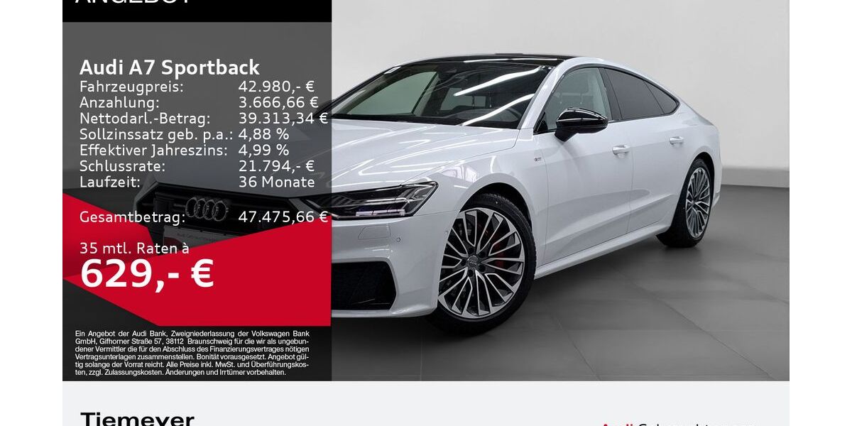 Audi A7 54.937 km 41.860 &euro; Bochum 44809
