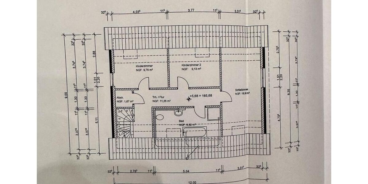 Maisonettenwohnung Witten Annen - 5 Zimmer, 155 m&sup2;, 429.000&euro; | Angebot:25898394
