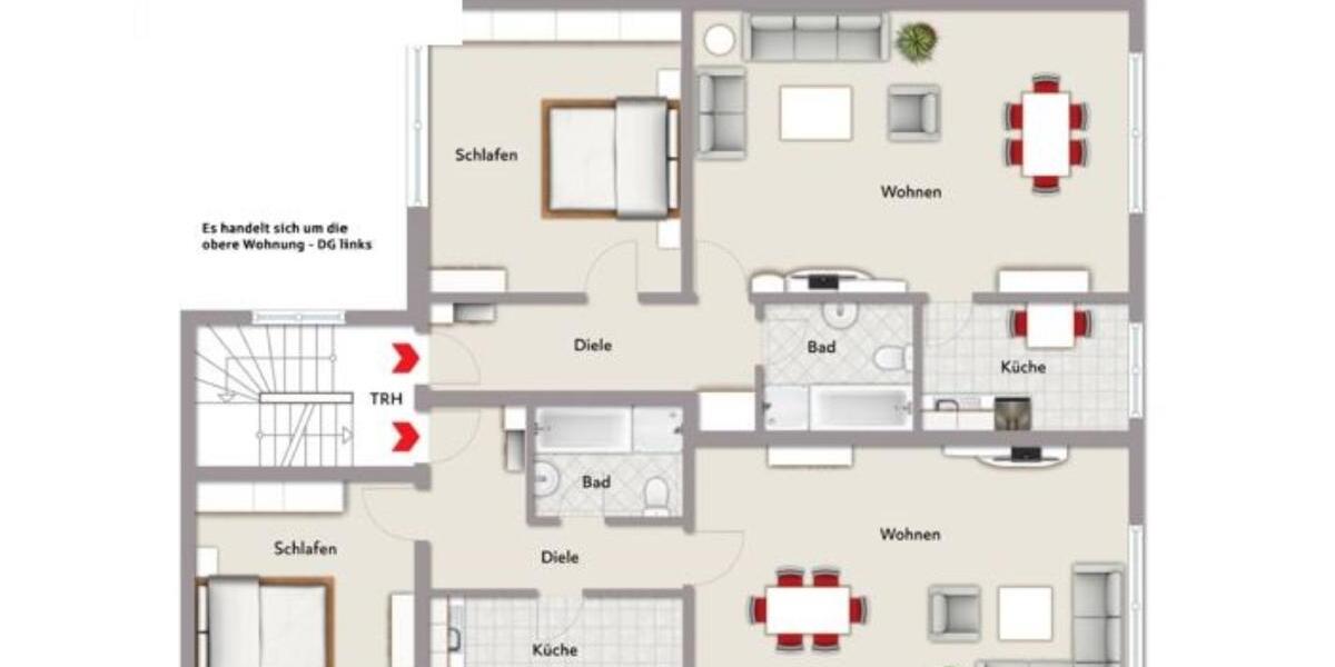 Dachgeschoßwohnung Dortmund Hombruch - 2 Zimmer, 73 m&sup2;, 660&euro; | Angebot:25721896