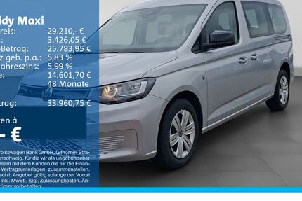 VW Caddy Maxi 18.809 km 28.630 &euro; Recklinghausen 45663