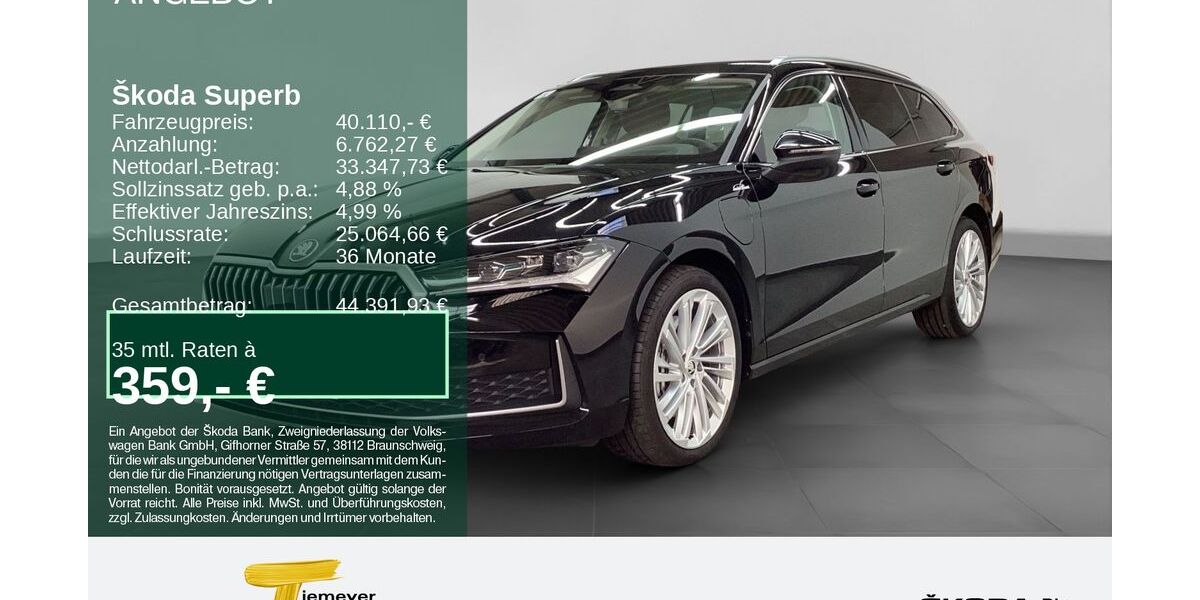 Skoda Superb 30.732 km 40.110 &euro; Bochum 44809
