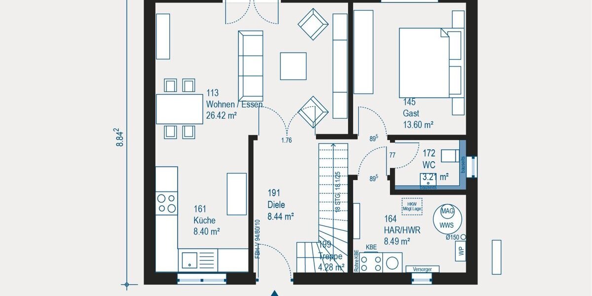 Ihr individuelles Einfamilienhaus in Dorsten - Komfort und Flexibilität für Ihr neues Zuhause - Einfamilienhaus Dorsten Altstadt | Angebot:27426488