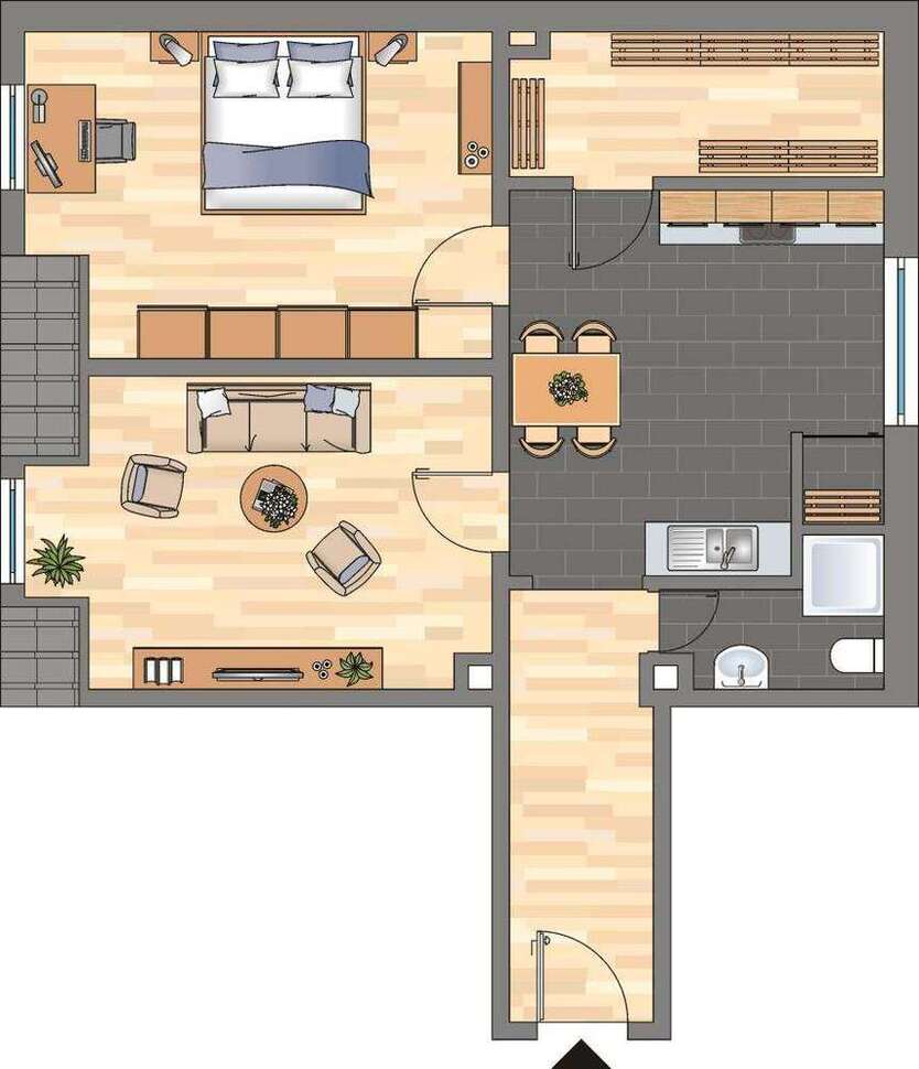 Wohnung zum Mieten in Essen 469 € 49 m²