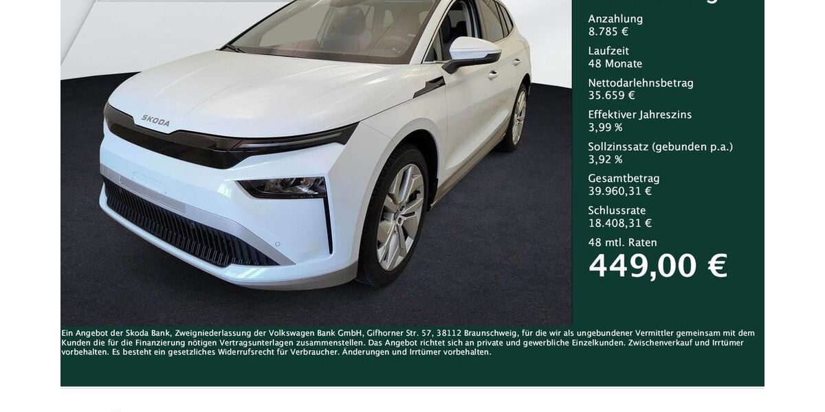 Skoda Enyaq 6.929 km 44.444 &euro; Dortmund 44309
