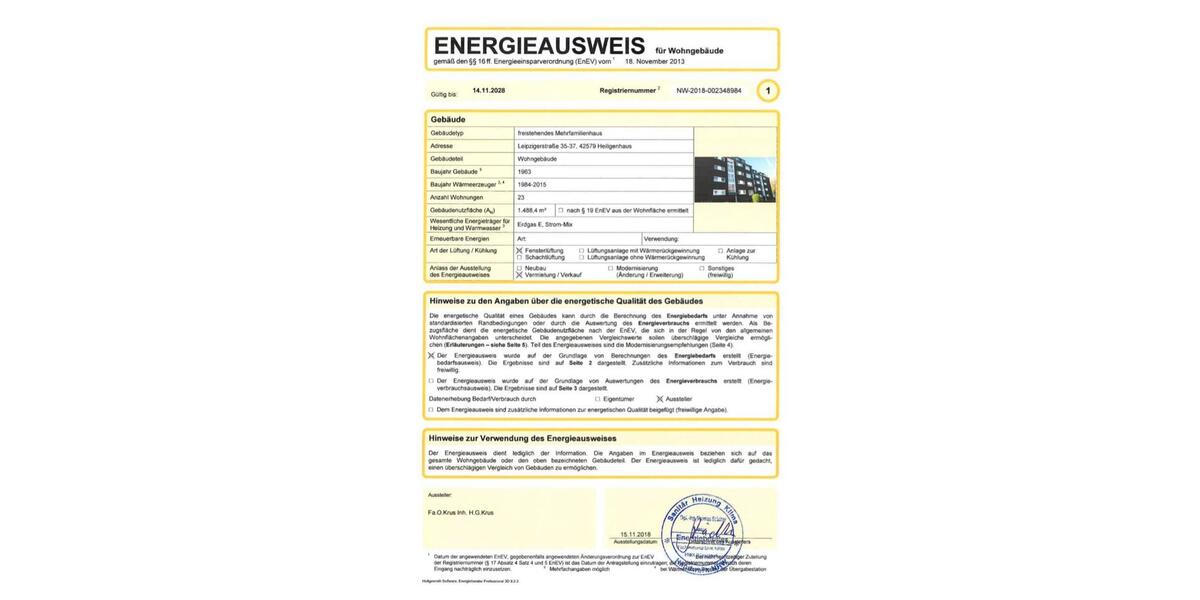 Etagenwohnung Heiligenhaus - 2 Zimmer, 48 m&sup2;, 164.000&euro; | Angebot:24784173