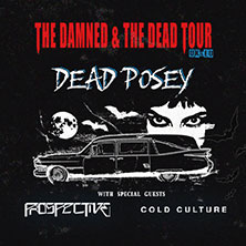 Dead Posey - The Damned & The Dead Tour 23.10.2025 Musiktheater Piano