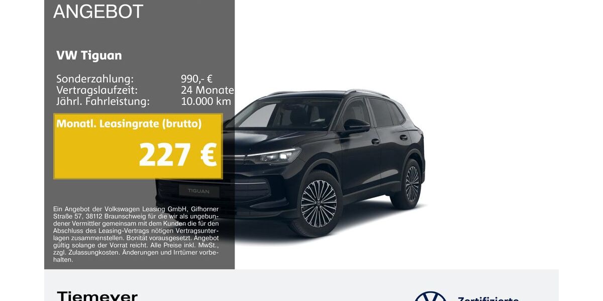 VW Tiguan 23.517 km 32.490 &euro; Bochum 44892