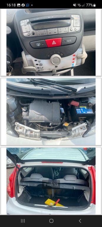 Peugeot 107 150.000 km 1.850 € Bochum 44805