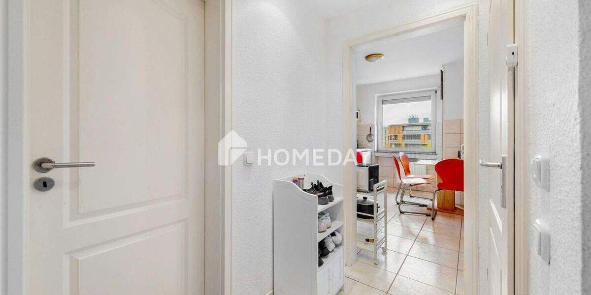 Zentrale, lichtdurchflutete 2-Zimmer-Wohnung mit Einbauküche und gepflegtem Ambiente 2 zimmer