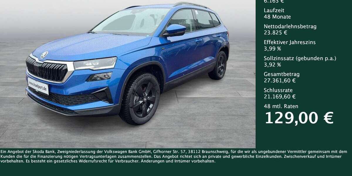 Skoda Karoq 7.189 km 29.988 &euro; Dortmund 44309