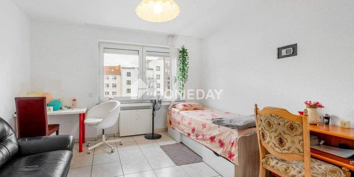 Etagenwohnung Essen Westviertel - 2 Zimmer, 50 m&sup2;, 145.000&euro; | Angebot:25677535