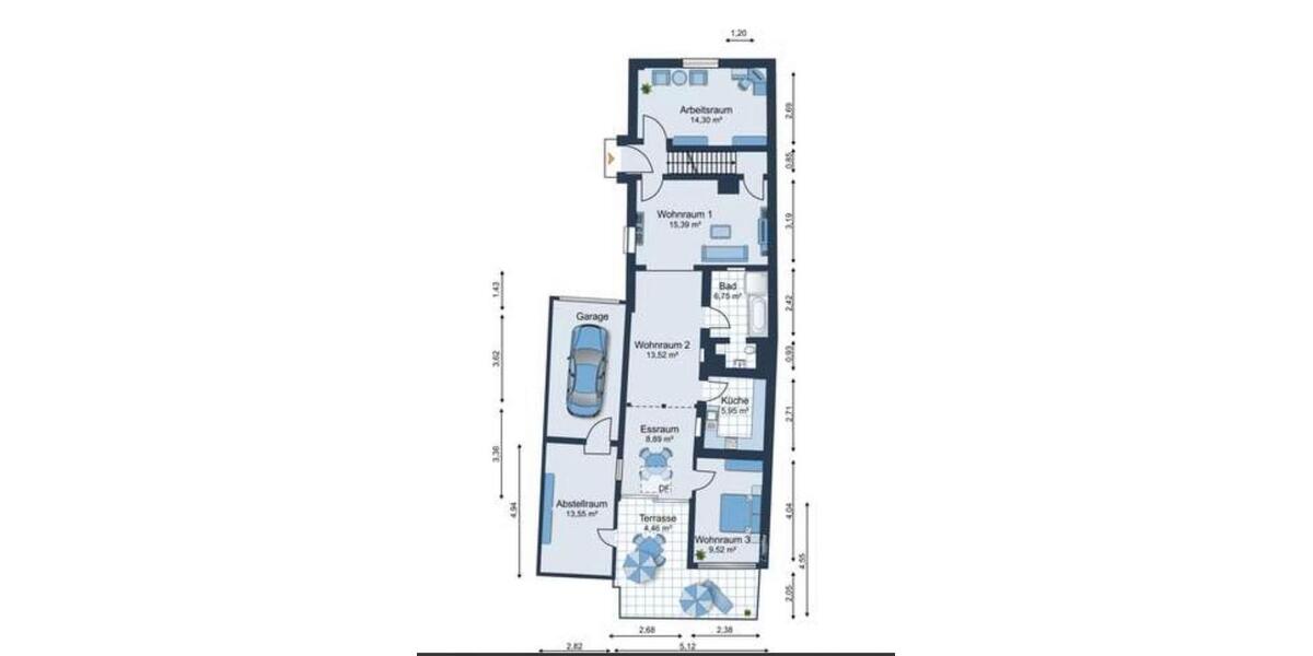 Doppelhaushälfte Dortmund Hörde - 4 Zimmer, 133 m&sup2;, 399.000&euro; | Angebot:27208980