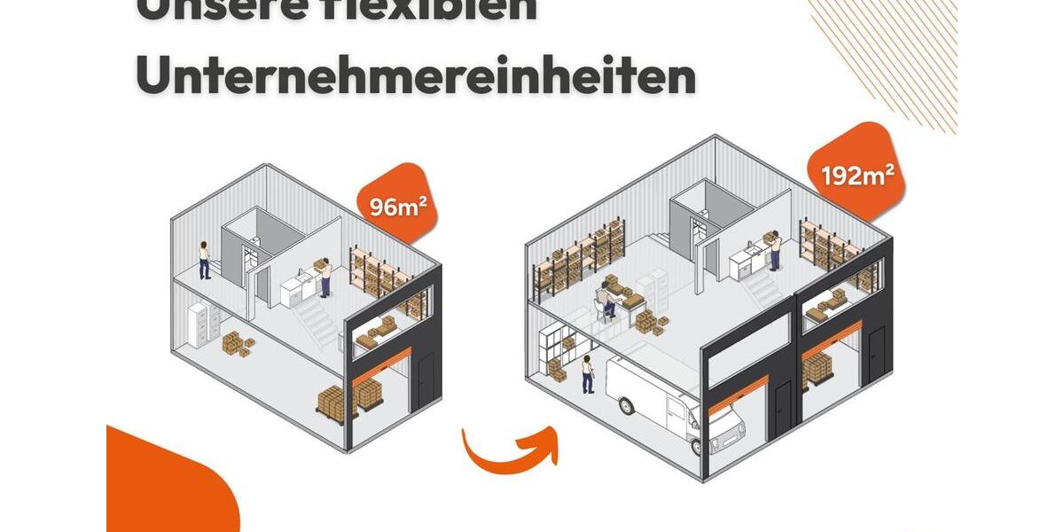 WINTERAKTION: Erste Miete gratis! 93m² Lager mit Büro, Gewerbeflächen in Gelsenkirchen zur Miete! zimmer