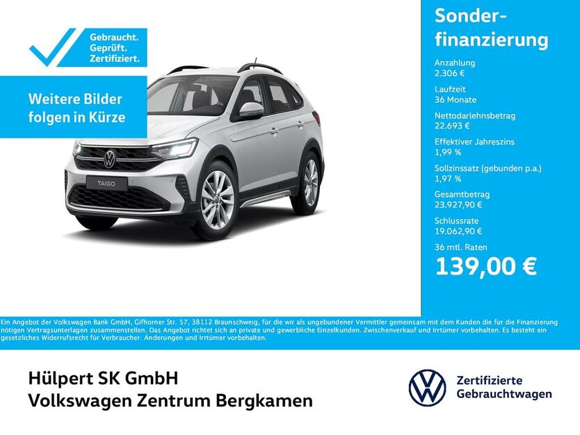 VW Taigo 8.896 km 24.999 € Bergkamen 59192