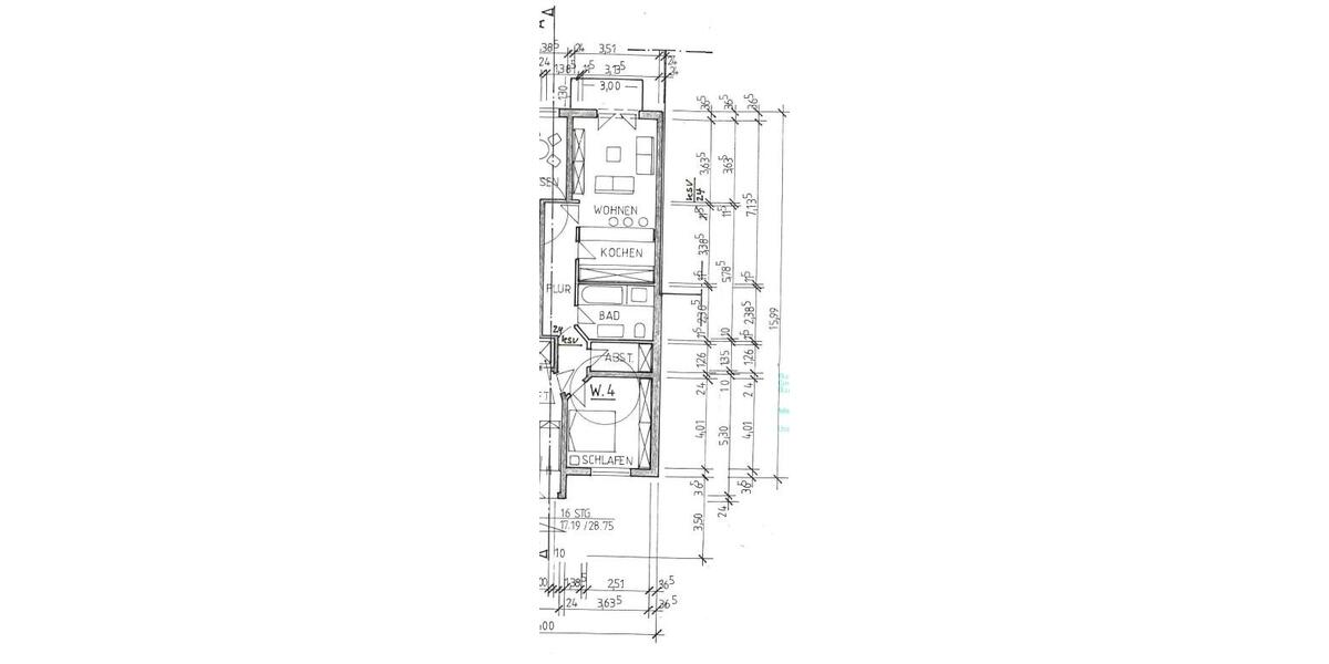 Erdgeschoßwohnung Selm - 2 Zimmer, 58 m&sup2;, 399&euro; | Angebot:24751889