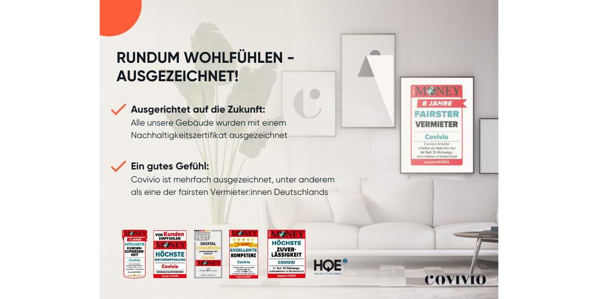 Etagenwohnung Datteln - 3 Zimmer, 80 m&sup2;, 659&euro; | Angebot:25565829