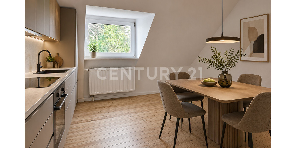 Urbanes Lebensgefühl im Kaiserviertel - Dachgeschoßwohnung Dortmund Innenstadt Ost | Angebot:26960151