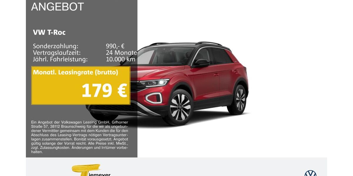 VW T-Roc 11.956 km 26.450 &euro; Recklinghausen 45663