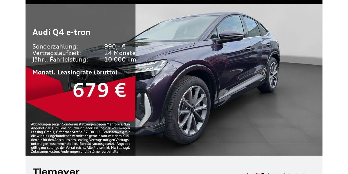 Audi Q4 e-tron 12.822 km 42.290 &euro; Gelsenkirchen 45894