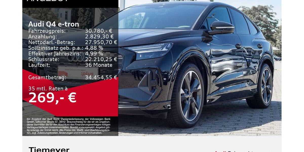 Audi Q4 e-tron 29.783 km 29.950 &euro; Oberhausen 46047