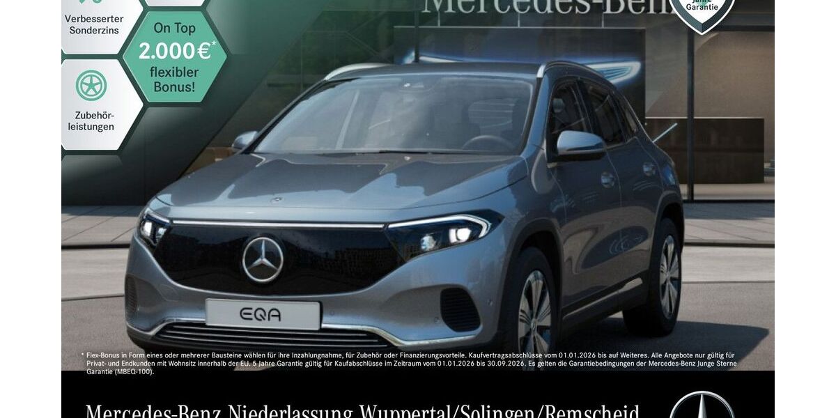 Mercedes-Benz EQA 8.098 km 39.890 &euro; Wuppertal 42115