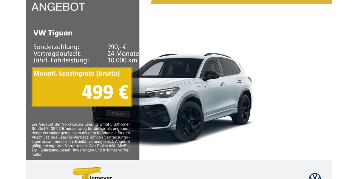 VW Tiguan 9.819 km 45.550 &euro; Recklinghausen 45663