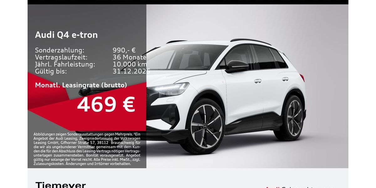 Audi Q4 e-tron 5.981 km 49.970 &euro; Bochum 44809